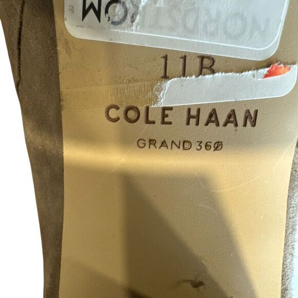 Revolve Cole Haan Chrystie Suede Ankle Square Toe Boots in Irish Coffee - Picture 13 of 14